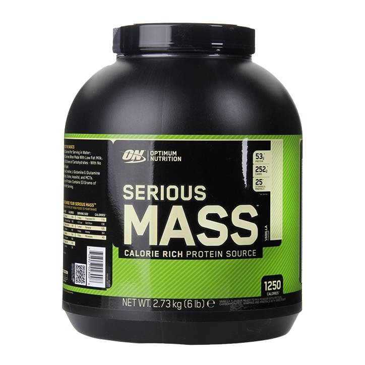 Optimum Nutrition Serious Mass Vanilla Powder 2700g