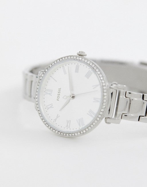 Fossil ES4448 Kinsey Bracelet Watch in Silver 28mm