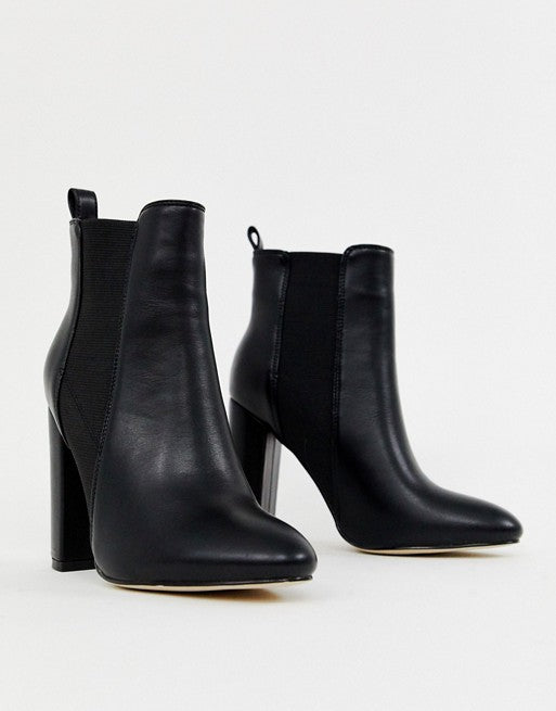 Simmi London Block Heeled Ankle Boots