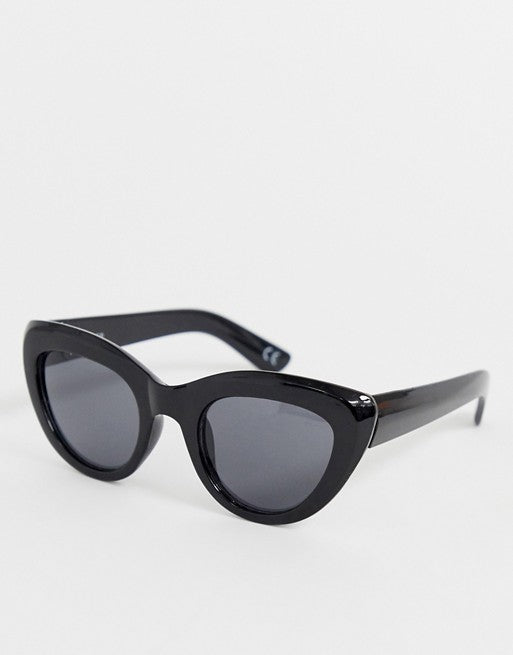 Na-kd Cat Eye Sunglasses in Black