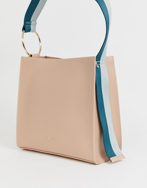 Inyati Circle Handle Detail Cross Body Bag