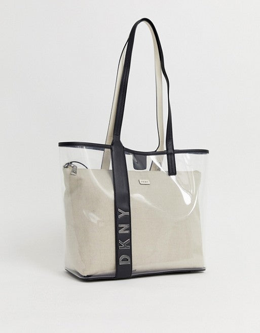 DKNY Plastic Detail Tote Bag