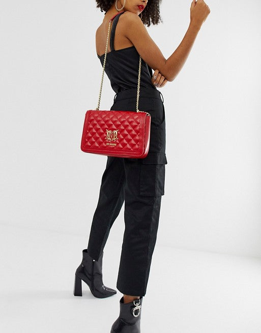 Love Moschino Quilted Crossbody Bag