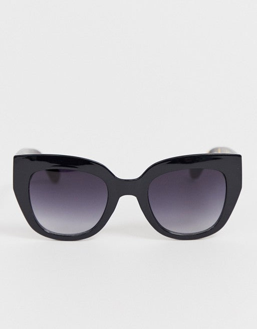 AJ Morgan Cat Eye Sunglases in Black & Tort