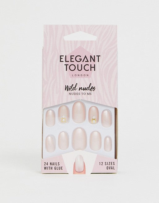 Elegant Touch Wild Nudes False Nails - Nudes to Me