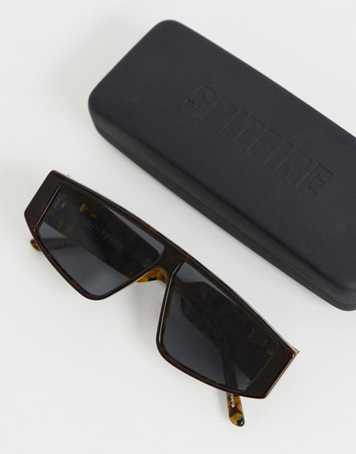 Spitfire Flatbrow Sunglasses, Black