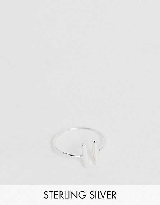 Monki Sterling Silver Ring