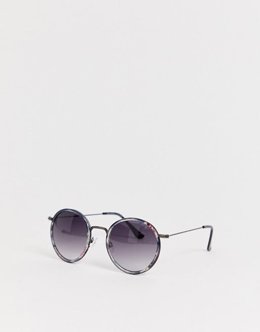 Selected Femme Tortoiseshell Round Sunglasses