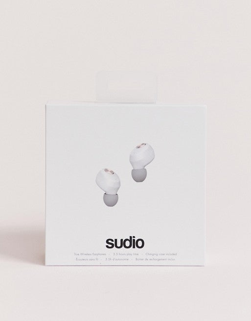 Sudio Niva Truly Wireless Earphones in White