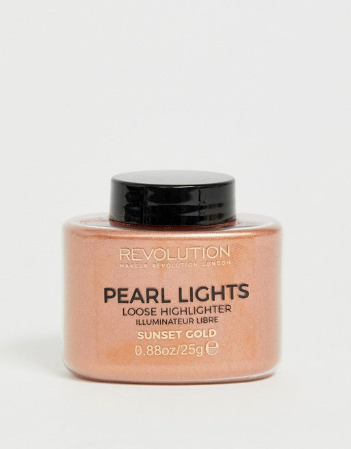 Revolution Pearl Lights Loose highlighter - Sunset Gold