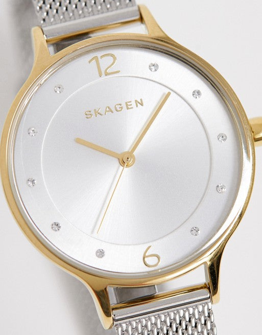 Skagen SKW2340 Anita Mesh Watch in Silver