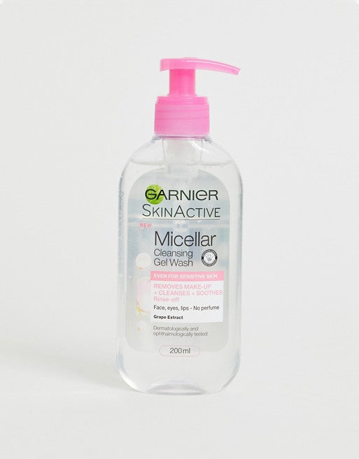 Garnier Micellar Gel Face Wash Sensitive Skin 200ml