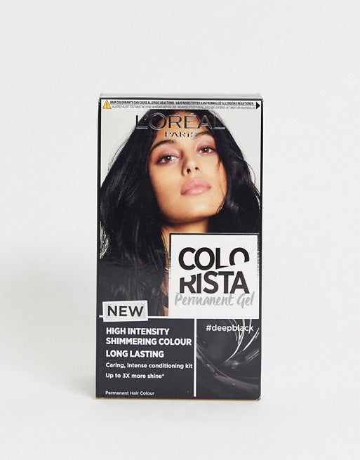 L'Oreal Paris Colorista Deep Black Permanent Gel Hair Dye