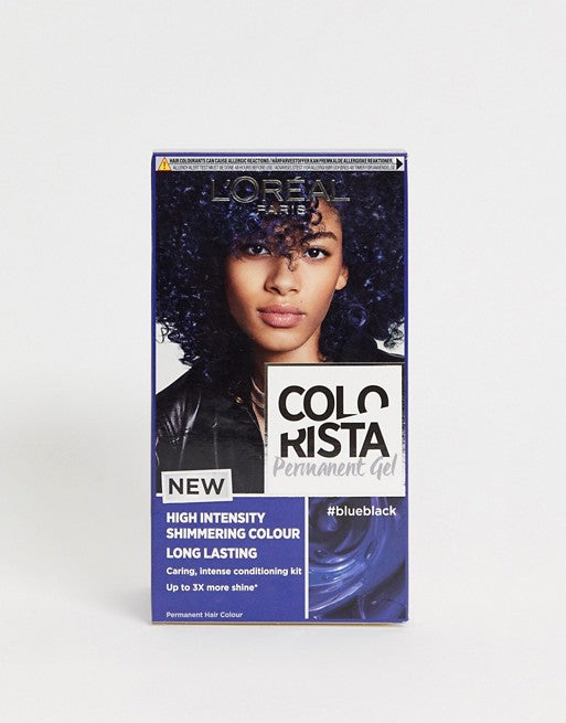 L'Oreal Paris Colorista Blue Black Permanent Gel Hair Dye