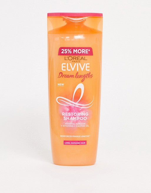 L'Oreal Elvive Dream Lengths Long Hair Shampoo for Long Damaged Hair 500ml