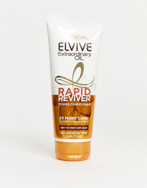 L'Oreal Elvive Rapid Reviver Extraordinary Oil Dry Hair Power Conditioner 180ml