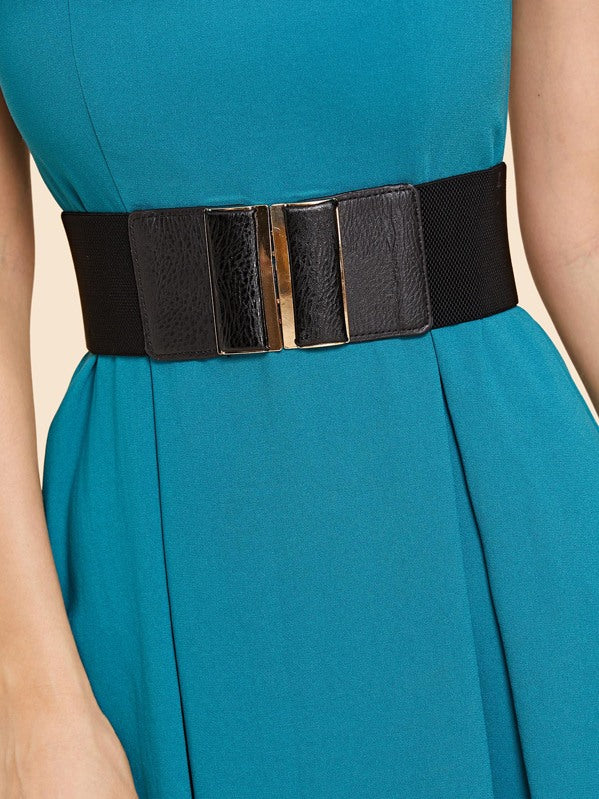 Contrast Wide Belt