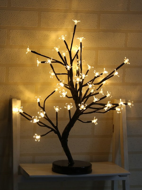 20pcs Bulb Tree Shaped Table Lamp 12V