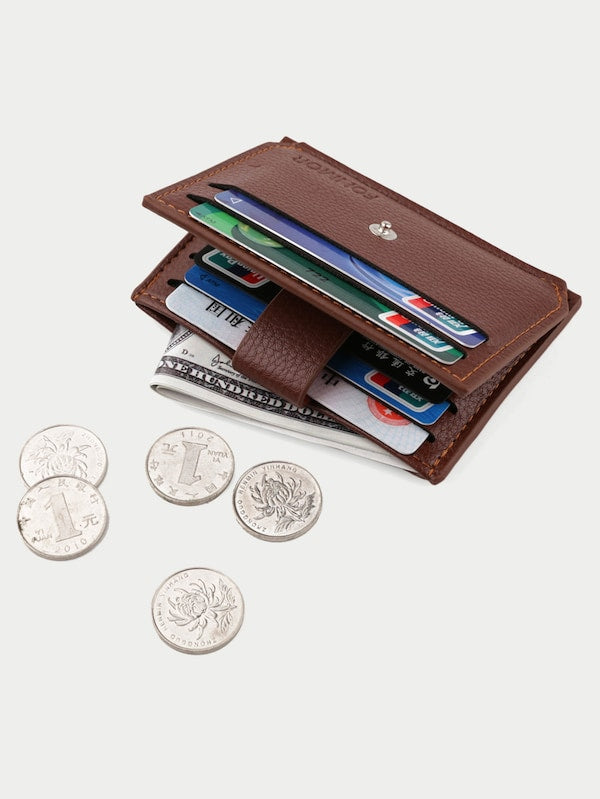 Men Fold Over Card Holder