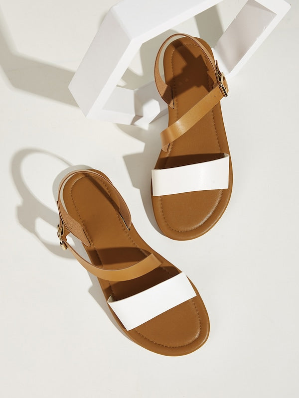 Buckle Strap Open Toe Sandals