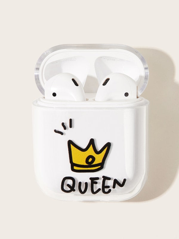 Crown Pattern Air-Pods Charger Box Protector