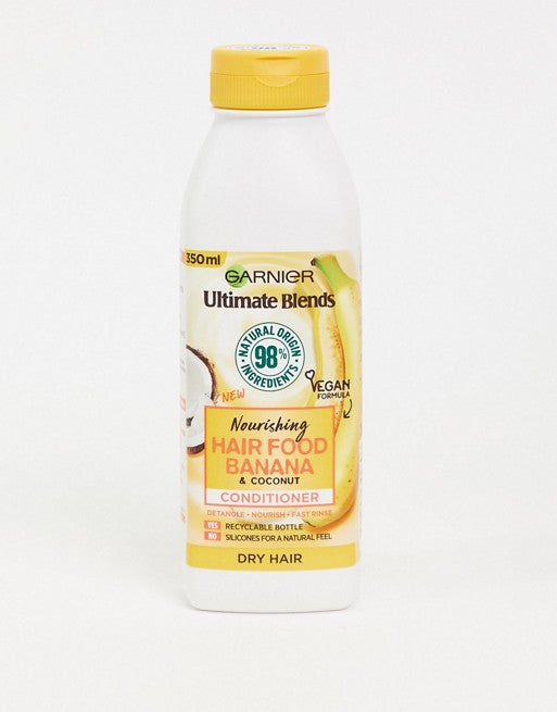 Garnier Ultimate Blends Nourishing Hair Food Banana Conditioner For Dry Hair 350ml