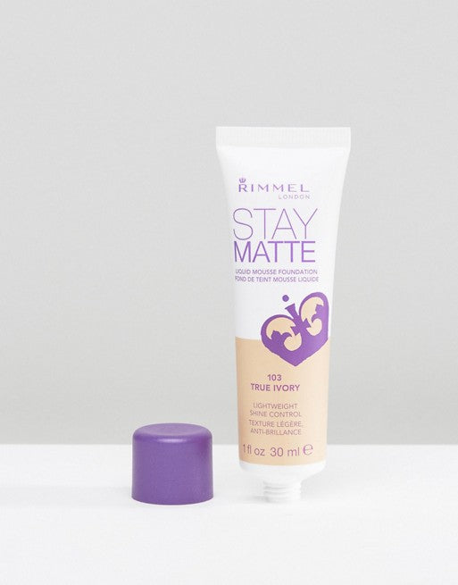 Rimmel London Stay Matte Foundation 30ml