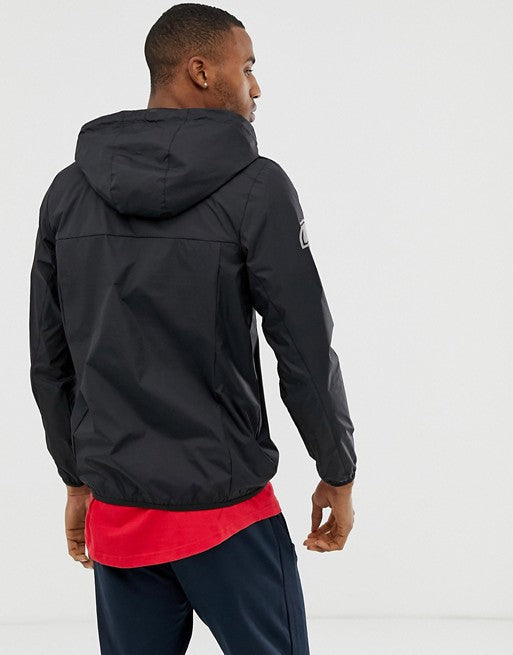 Ellesse Ion Overhead Jacket With Reflective Logo in Black