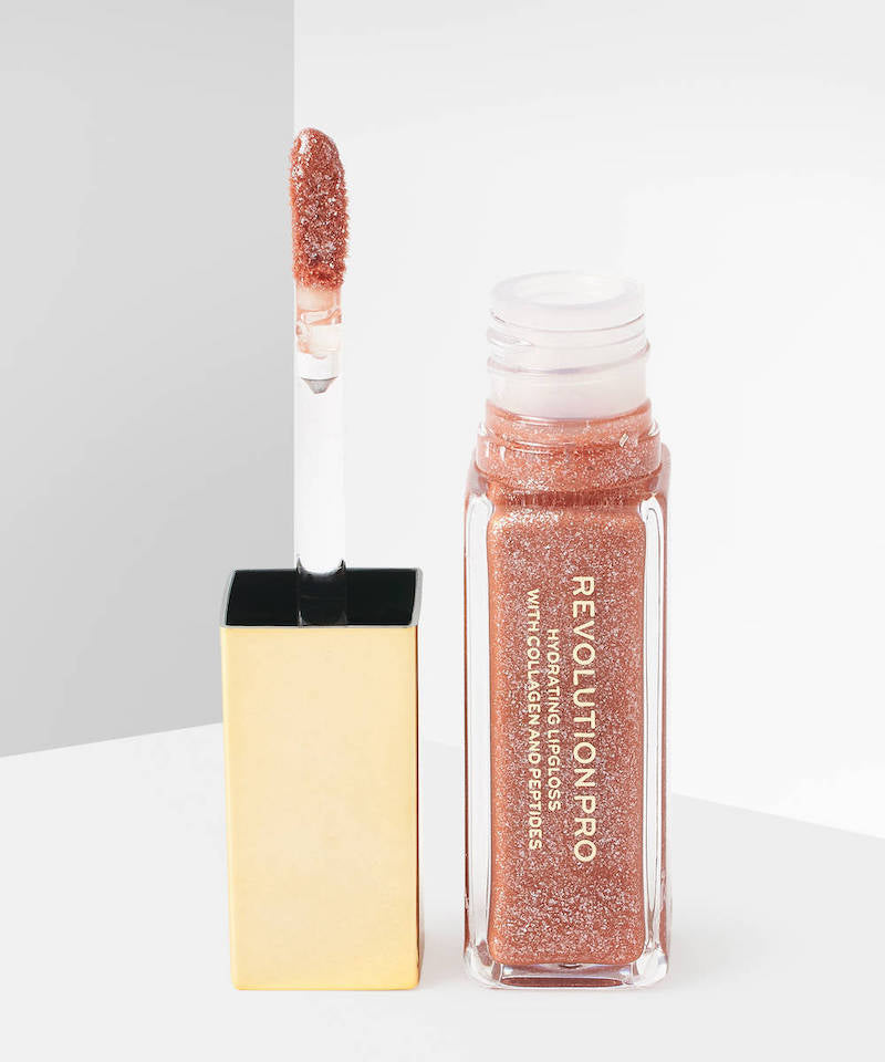 Revolution Pro All That Glistens Hydrating Lipgloss - Suede