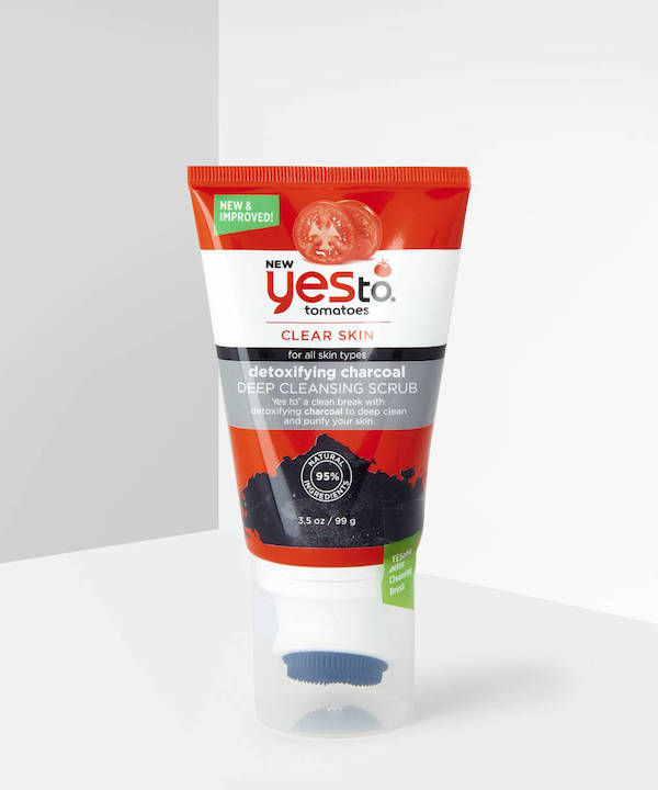 Yes To Tomatoes Detoxifying Charcoal Deep Cleansing Scrub