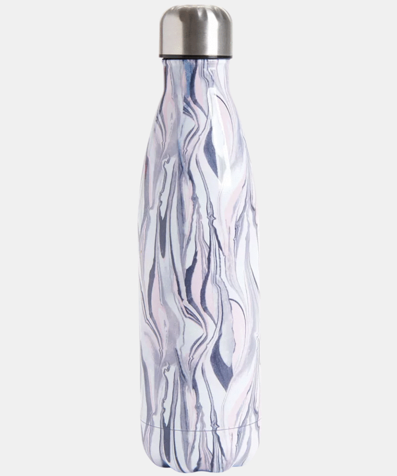 Marble Print Double Wall Bottle 500ml