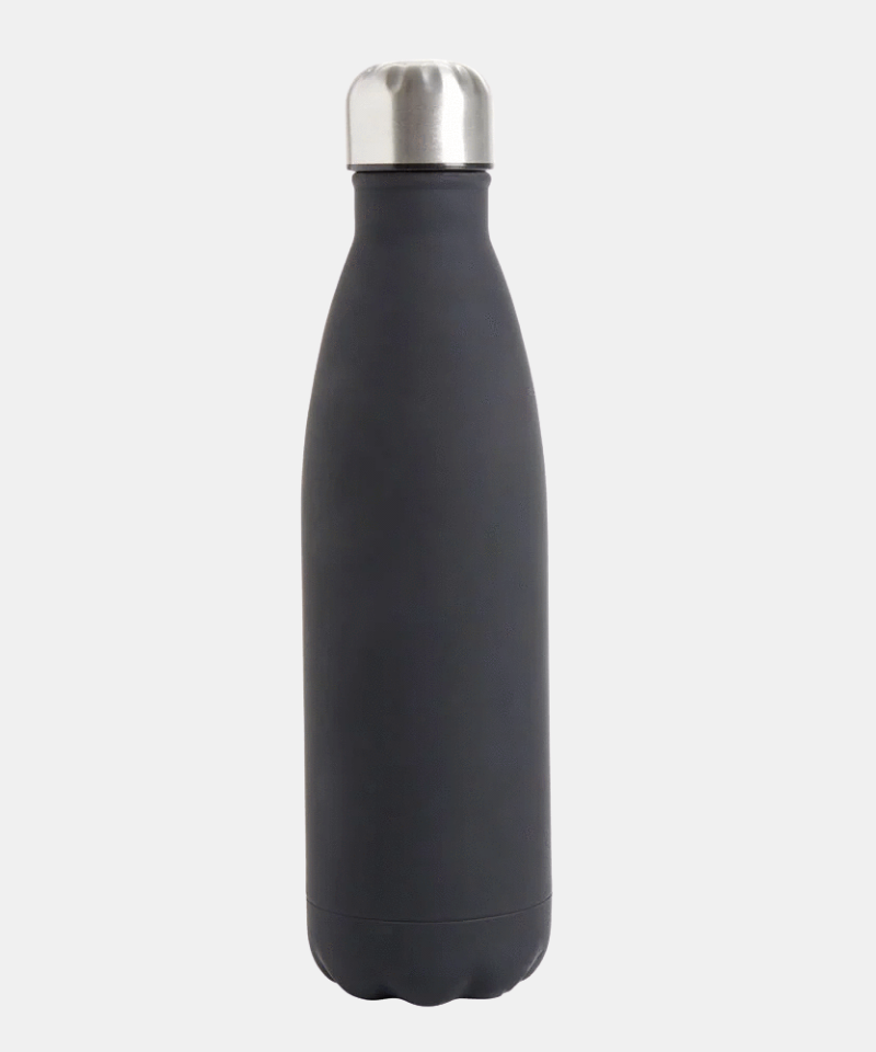 Matt Black Double Wall Bottle 500ml