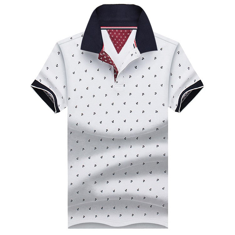 Men's Printed Polo Shirt