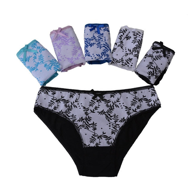 Women's 5 Pack Cotton Briefs