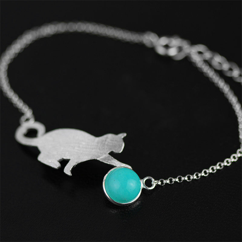 Playing Cat Bracelet