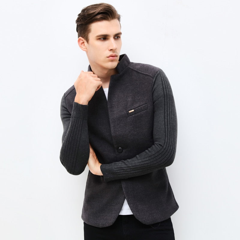 Slim Fit Woolen Blazer