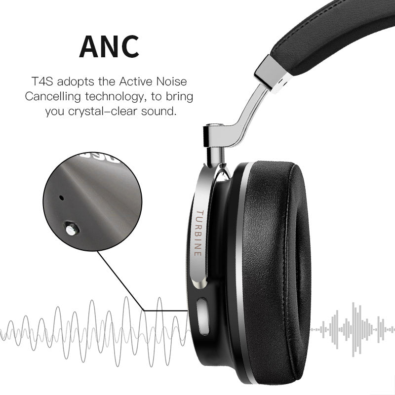 Bluedio T4S Noise Cancelling Wireless Headset