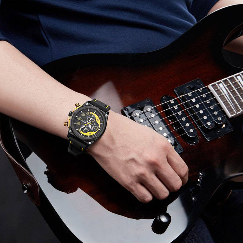 MEGIR Analog Quartz Wristwatch