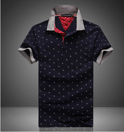 Men's Printed Polo Shirt