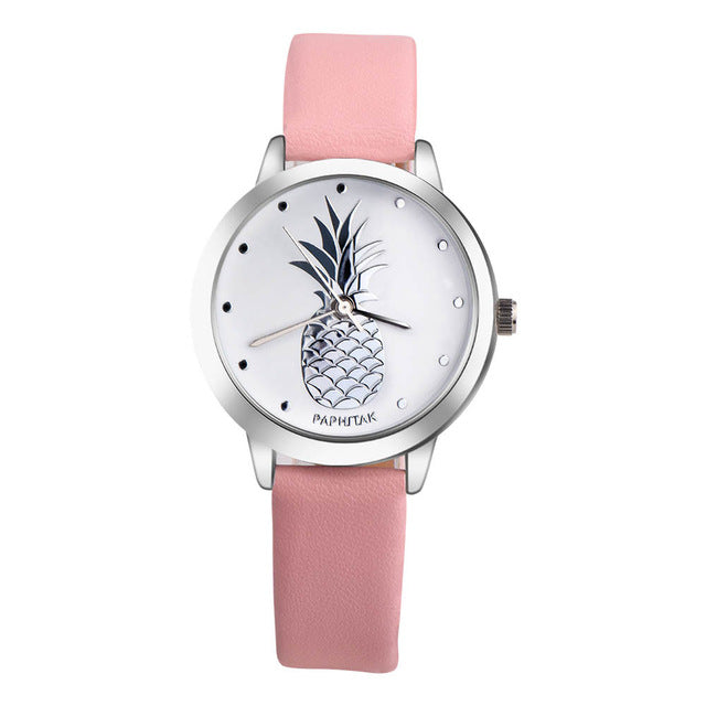 Pineapple Quartz Ladies Watch