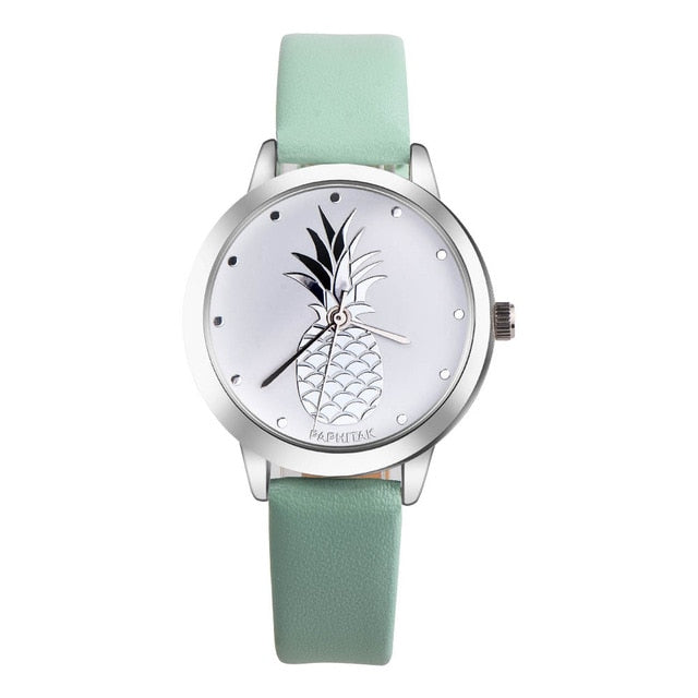 Pineapple Quartz Ladies Watch