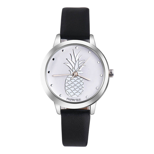 Pineapple Quartz Ladies Watch