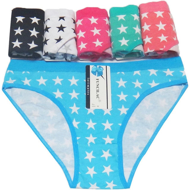 Women's 5 Pack Thongs Ladies Briefs