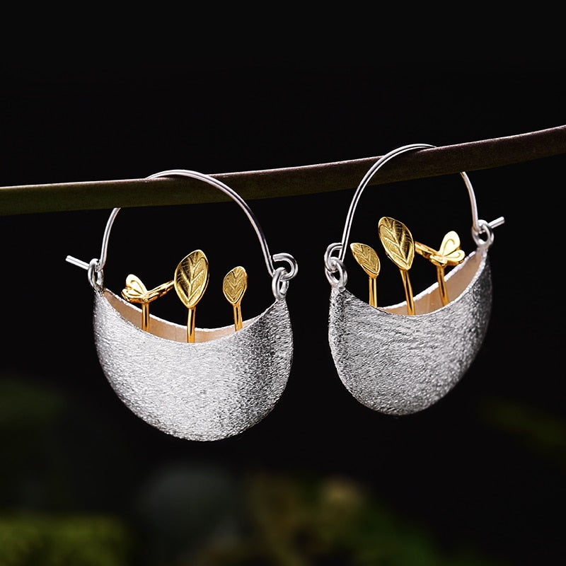 Little Garden Drop Earrings