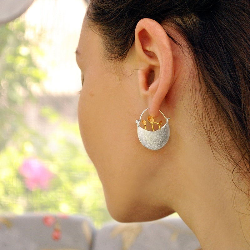 Little Garden Drop Earrings