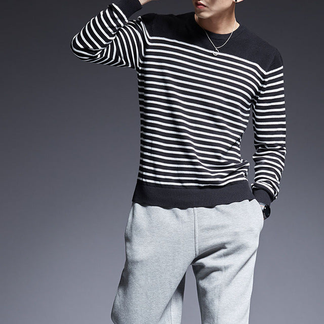 Pullover Jacquard Slim Fit Jumper