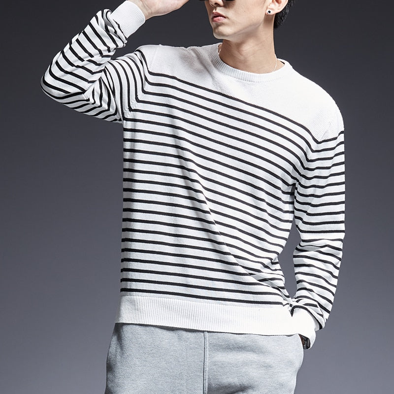 Pullover Jacquard Slim Fit Jumper