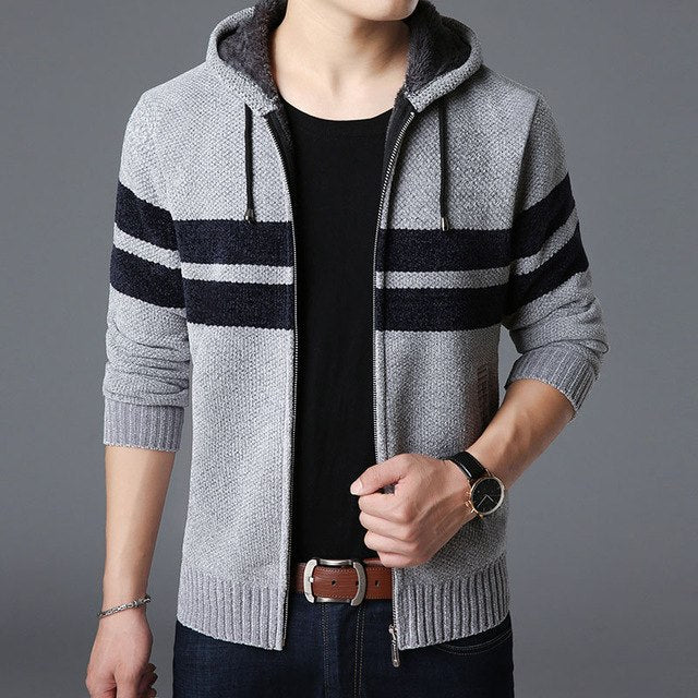 Casual Striped Knitwear