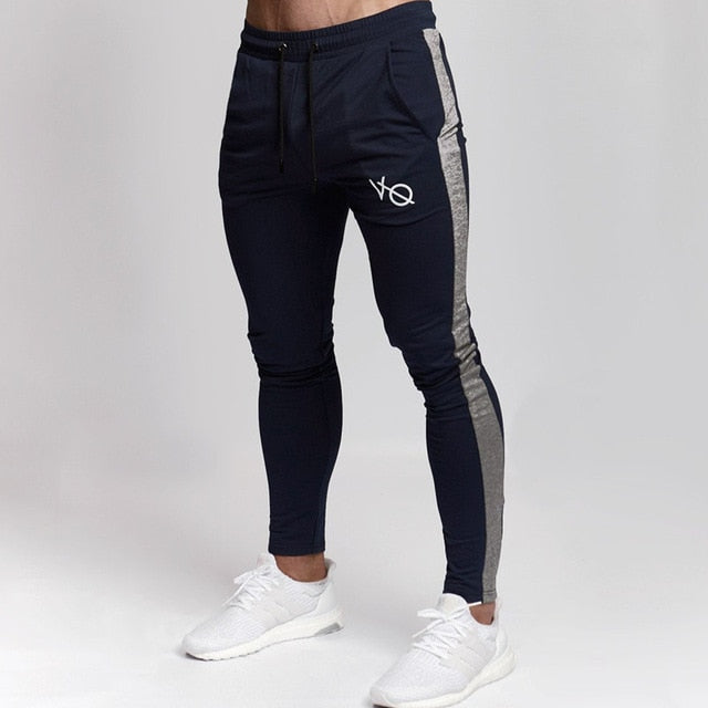 Vanquish Navy Edge Tapered Sweatpants