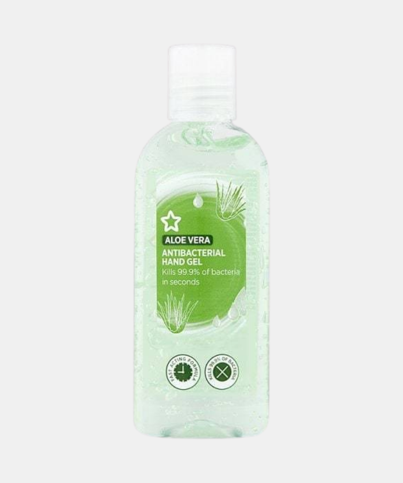 Superdrug Aloe Vera Antibacterial Hand Sanitiser Gel 100ml